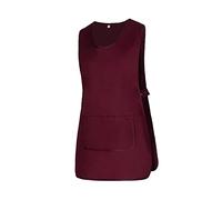 Misemiya - Tablier Nettoyage Uniforme DE Travail CLINIQUE HÔPITAL Nettoyage VÉTÉRINAIRE SANTÉ HÔTELLERIE - Ref.868 - Medium, Grenat 21