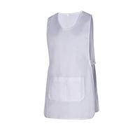 Misemiya - GREMBIULE PULIZIA Uniforme DI Lavoro CLINICA OSPEDALE PULIZIA VETERINARIO IGIENE OSPITALITÀ - Ref.868 - Large, Blanc 21