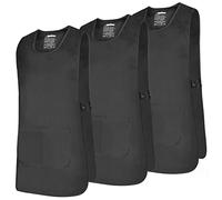 Misemiya Lot de 3 Tabliers de Nettoyage 868, Noir 21, XL Mixte