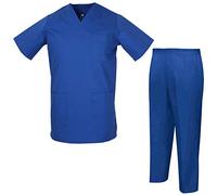MISEMIYA Mixte Casaca Y Pantalón Sanitarios Uniformes Sanitarios 8178 Veste Et Pantalon Unisexe Uniformes Sanitaires Sanitaires 8178 Not Applicable, Azul, M