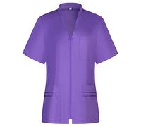 Misemiya - Nettoyage et Entretien Femme - Vêtements de Travail et Uniformes Femme - Vêtements médicals 712 - X-Small, Lilas