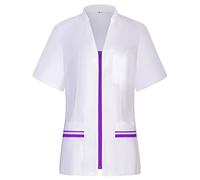 Misemiya - Nettoyage et Entretien Femme - Vêtements de Travail et Uniformes Femme - Vêtements médicals 712 - Large, Lilas 21