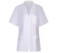 Misemiya - Nettoyage et Entretien Femme - Vêtements de Travail et Uniformes Femme - Vêtements médicals 712 - Small, Blanc