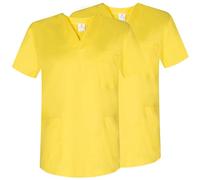 Misemiya Pack 2 Pcs-Casaca Unisex Uniformes Sanitarios 2-817 Lot de 2 Chemises sanitaires, Citronier, XXL Mixte