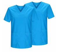 Misemiya Lot de 2 Housses Sanitaires Unisexes Bz-2-817 Chemises, Cyan, XXL Mixte