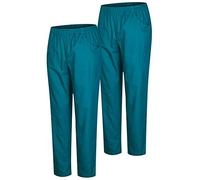 Misemiya - Pack 2 Pcs - Pantalon SANITAIRE Unisex - Uniformes MEDICALES Uniformes SANITAIRES Pantalon DE Travail - Réf 8312 * 2 pcs - X-Small, Vert 3B 21