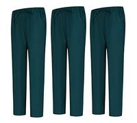 Misemiya - Pack 3 Pcs - Pantalon SANITAIRE Unisex - Uniformes MEDICALES Uniformes SANITAIRES Pantalon DE Travail - Réf 8312 * 3 pcs - Small, Vert 68