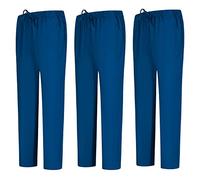 Misemiya - Pack 3 Pcs - Pantalon SANITAIRE Unisex - Uniformes MEDICALES Uniformes SANITAIRES Pantalon DE Travail - Réf 8312 * 3 pcs - X-Large, Bleu Marine 68
