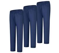 Misemiya - Pack 3 Pcs - Pantalon SANITAIRE Unisex - Uniformes MEDICALES Uniformes SANITAIRES Pantalon DE Travail - Réf 8312 * 3 pcs - X-Small, Bleu Marine 21