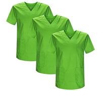 Misemiya - Pack 3 Pcs - SANITAIRE CASACA Unisexe Uniformes SANITAIRES Uniforme SANITAIRE Uniforme MEDICALE - Réf 817 * 3 - X-Large, Vert Pomme 21