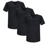 Misemiya - Pack 3 Pcs - SANITAIRE CASACA Unisexe Uniformes SANITAIRES Uniforme SANITAIRE Uniforme MEDICALE - Réf 817 * 3 - XX-Large, Noir 21