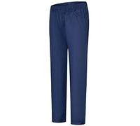 Misemiya - Pantalons Unisex Taille Elastique Uniforme DE Travail Clinique HÔPITAL Nettoyage VÉTÉRINAIRE SANTÉ HÔTELLERIE - Ref.8312 - Large, Bleu Marine 21
