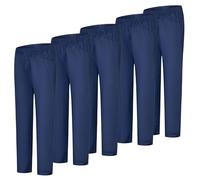MISEMIYA Paquetes de 5 Unidades-Pantalón Sanitarios Unisex Bz-5-8312 Pantalon d'utilité Professionnelle, Bleu Marine, XL (Lot de 5) Mixte