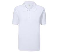 MISEMIYA Polo 200 Polo Unisexe pour Adulte (Lot de 1), Blanc, XS