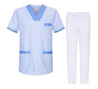 Misemiya Pyjama Sanitaire Unisexe Mz-g713-6802-blanc Mixte