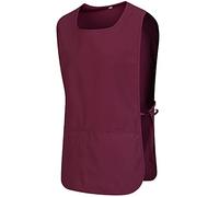 Misemiya - TABLIER NETTOYAGE UNIFORME DE TRAVAIL CLINIQUE HÔPITAL NETTOYAGE VÉTÉRINAIRE SANTÉ HÔTELLERIE - Ref.868 - X-Large, Grenat 68