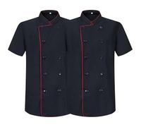 MISEMIYA Veste de Cuisinier (Lot de 2) Homme