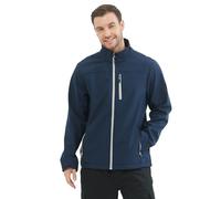 Misemiya - Veste Softshell Professionnelle pour Hommes. Réf : 6432 - Large, Bleu Marine