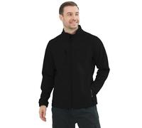 Misemiya - Veste Softshell Professionnelle pour Hommes. Réf : 6432 - Small, Noir