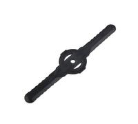 MISEO 20 pièces Lames de Coupe en Plastique for Coupe-Herbe électrique sans Fil débroussailleuse Couteaux Jardin Cour Tondeuse à Gazon pièces Outils Accessoires