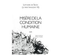 Misère De La Condition Humaine