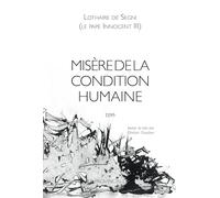 Misère de la condition humaine