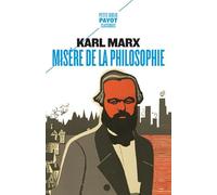 Misère de la philosophie – Payot