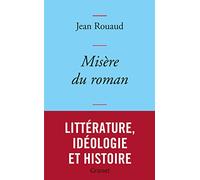 Misère du roman: collection bleue