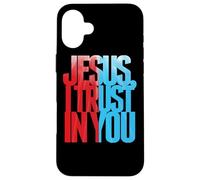 Miséricorde Divine Jésus, J'Ai Confiance en Toi St Faustine Coque pour iPhone 16 Plus