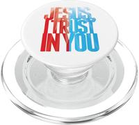 Miséricorde Divine Jésus, J'Ai Confiance en Toi St Faustine PopSockets PopGrip pour MagSafe
