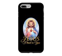 Miséricorde Divine, Jésus, J'Ai Confiance en Vous, Enfants chrétiens catholiques Coque pour iPhone 7 Plus/8 Plus