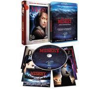 Misery - Coffret Blu-Ray Import Édition Collector "Exclusive Amazon.Es", Avec Fourreau Cartonné Et Boitier Amaray, Inclus 8 Cartes Postales Du Film - Import Espagne Vf Incluse (Jaquette En Espagnol)