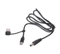 Mises à niveau USB type C vers DC5,5 x 2,1 mm, 12 V, câble d'alimentation compatible avec charge rapide .0 pour câble de routeur électronique domestique