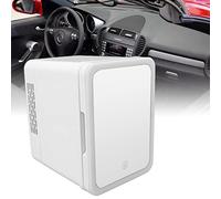 MISETA Réfrigérateur électrique portable pour voiture, 4 l, chaud et froid, double usage, réglage libre, éclairage LED