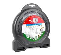 Misfart Weed Eater Corde torsadée pour tondeuse électrique sans fil Stihl Echo Husqvarna 265 cm