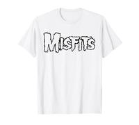 Misfits - Black Logo on White T-Shirt