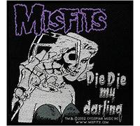 Misfits Die Die My Darling Patch Woven 10Ã‚ x 10Ã‚ cm by Razamataz