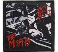 Misfits - imprimé - Patch "John F Kennedy" RO11338 (Taille unique) (Noir/Blanc/Rouge)