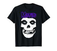 Misfits Skull Purple Logo T-Shirt