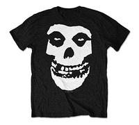 Misfits - T-Shirt # XL Black Unisex # Classic Fiend Skull [Import]