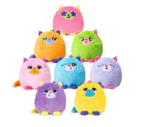 Basic Fun Misfittens Merkitties Fishbowl Wave 1 - Jouet en Peluche Doux et câlin, Idéal pour Les garçons et Les Filles, Adapté aux Tout-Petits, Cadeau Parfait pour Les Enfants de 4 Ans et Plus