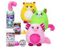 Misfittens Chats - Peluche Surprise à Collectionner Pierres Précieuses, Chatons, Peluche de Chat, Jouet Surprise à Fourrure pour Les Filles, Les garçons, Les Enfants âgés 3+ Ans