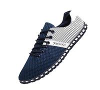 MisFox Chaussures de Sport pour Hommes Casual Maille Respirante Sneaker Sports de Plein Air Confortable Antidérapante Running Shoes