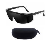MisFun Lunettes de Protection Laser, Lunettes IPL 190-2000nm avec Étui à Lunettes, Lunettes de Protection Pulse Protect, Lunettes de Sécurité Laser pour D'épilation au Laser et UV, Graveur Laser
