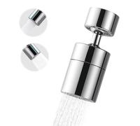 MisFun Mousseur Robinet, Embout Robinet Cuisine, Adaptateur Robinet, Economiseur D'eau pour Robinet, Aérateur de Robinet, Rotation à 360 Degrés, pour les Salles de Bains et les Cuisines