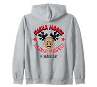 Misha Moose Mishaoblast Propagande rétro soviétique drôle Sweat à Capuche