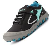 Mishansha Baskets Fille Garçon Respirant Enfant Chaussures de Sport Légères Low Top Sneakers, Bleu Noir 30