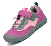 Mishansha Baskets Fille Garçon Respirant Enfant Chaussures de Sport Légères Low Top Sneakers, Souple Rose 36