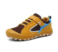 Mishansha Baskets Garcons Chaussures de Running Fille Respirant Légère Chaussure de Course Jogging Jaune 37 EU