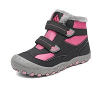 Mishansha Bottes de Neige Enfants Confortable Hiver Gr.24-38 | Garçon, Fille, Doublure Chaude, Antidérapante, Outdoor, Camping, Randonnée, Trekking